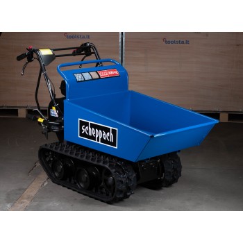 Scheppach DP4500 Vikšrinis savaeigis karutis, damperis 4,1kW, 400kg