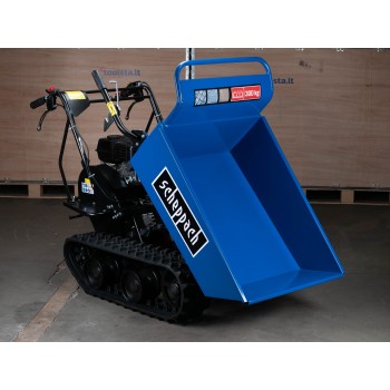 Scheppach DP4500 Vikšrinis savaeigis karutis, damperis 4,1kW, 400kg