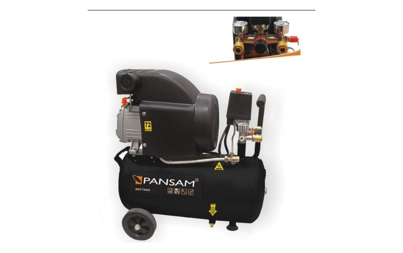 Pansam A077020 Tepalinis oro kompresorius 1500W, 24l