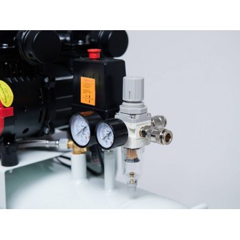 Starkwerk Silent SW 477/10 Pro Betepalinis oro kompresorius 3,3kW, 400V, 100l, tylaus veikimo