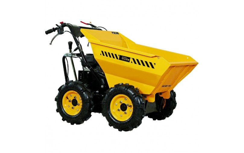 Gude GAD 400.1 Benzininis savivartis karutis, damperis 4x4, 4,1kW