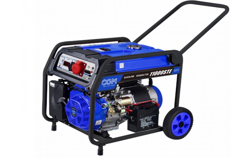 CGM 11000STE Benzininis generatorius 9,6kW (Darbinė galia 8,8kW) 400V su AVR