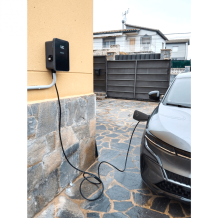 V2C Trydan PRO versijakrovimo stotelė 22kW su ekranu, 3 fazių, Type 2 kabelis (5m), dinaminis balansavimas