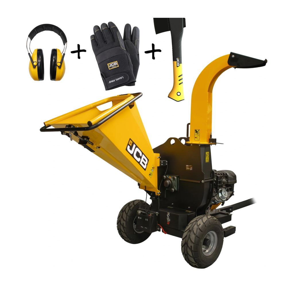JCB-CH150120PEP24 Benzininis šakų smulkintuvas 15AG, 15cm