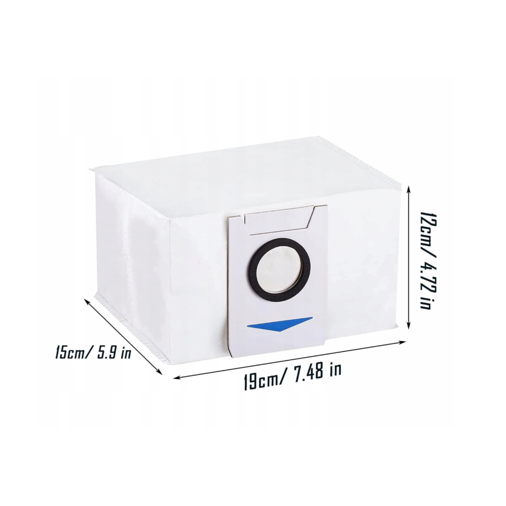 Ecovacs dulkių maišai 3 vnt. tinkami modeliams Deebot X1 OMNI, T20 OMNI, T10 OMNI, X1 TURBO