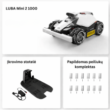 Mammotion Luba mini 2 AWD Belaidis vejos robotas 1000 m²,  NetRTK