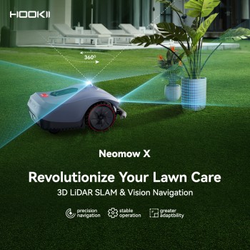 Hookii Neomow X Belaidis vejos robotas 4000m² (Parodinis modelis)
