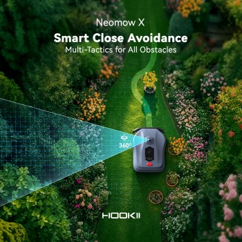 Hookii Neomow X Belaidis vejos robotas 4000m² (Parodinis modelis)