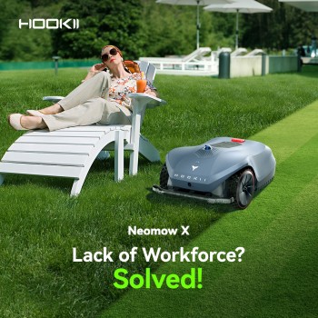 Hookii Neomow X Belaidis vejos robotas 4000m² (Parodinis modelis)