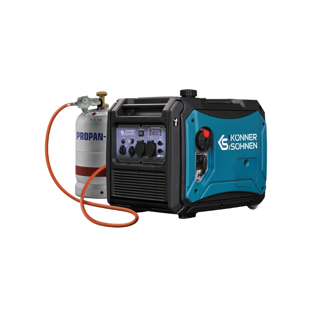 Konner&Sohnen KS 4000iEG S Benzininis/dujinis inverterinis generatorius 4000W, 230V