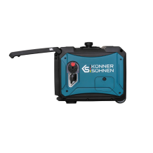 Konner&Sohnen KS 4000iEG S Benzininis/dujinis inverterinis generatorius 4000W, 230V