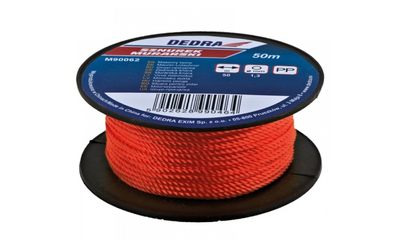 Dedra M90062 Mūrinimo virvė 50m