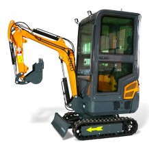 Enzo HT-15 PRO Dyzelinis mini eskavatorius 7kW, KOOP