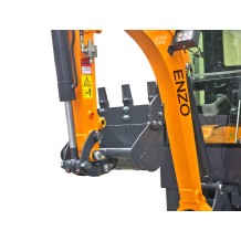 ENZO HT-18 Dyzelinis Mini ekskavatorius 10.2kW, Kubota D722 (su kabina)