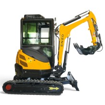 ENZO HT-25 Dyzelinis mini ekskavatorius 14,2kW , KUBOTA D1105