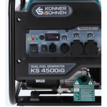 Konner&Sohnen KS 4500iG Benzininis/dujinis inverterinis generatorius 4200W, 230V