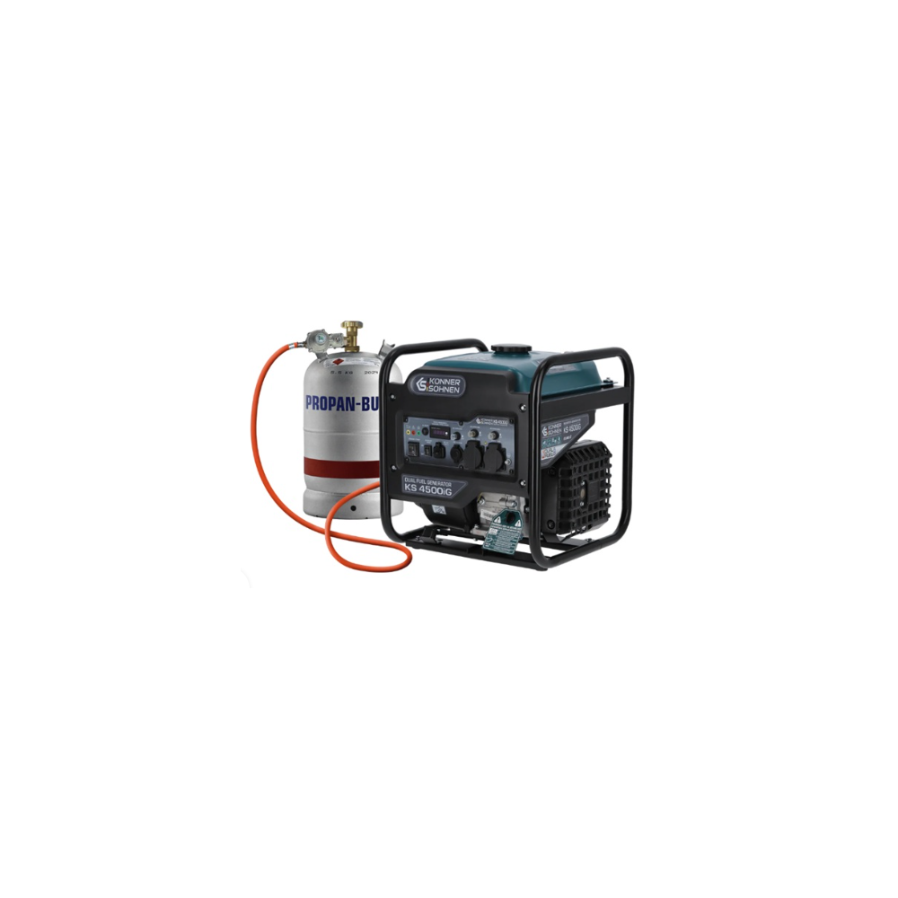 Konner&Sohnen KS 4500iG Benzininis/dujinis inverterinis generatorius 4200W, 230V