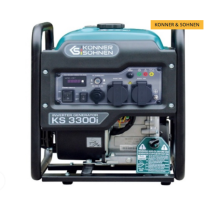 Konner&Sohnen KS 3300i Benzininis inverterinis generatorius 3000W, 230V