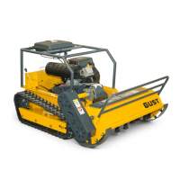GUST 1000 Benzininis mulčeris-robotas 100cm, 764cc