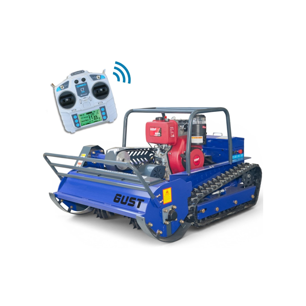 GUST 1000 Dyzelinis mulčeris-robotas 100cm, KOOP 192