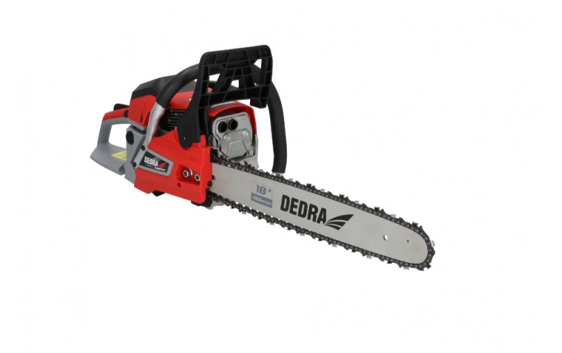 Dedra DED8718 Benzininis grandininis pjūklas 2,4kW, 45cm (Pažeista pakuotė)