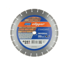 350x25,4/20mm Universalus deimantinis pjovimo diskas NORTON Clipper Standart Universal
