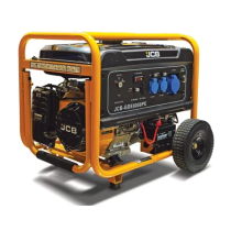 JCB GDE8000PE Benzininis generatorius 7.9kW, 230V