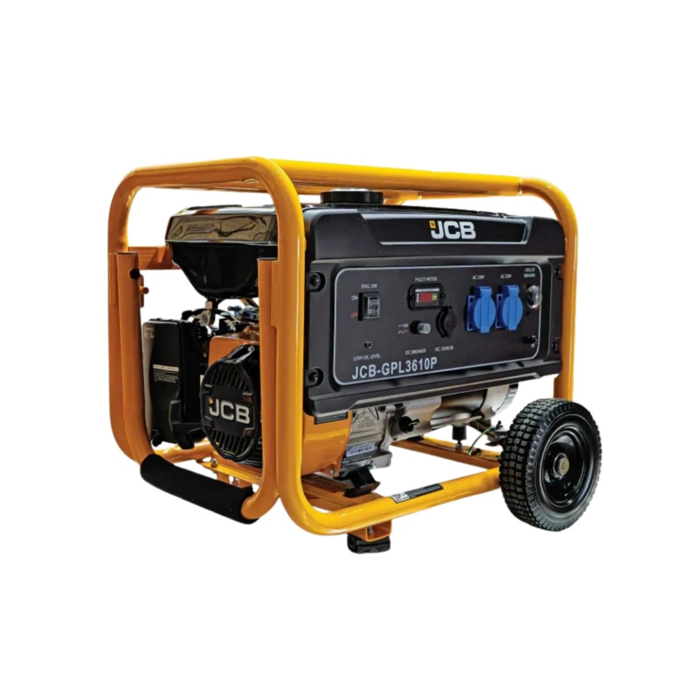 JCB GPL3610P Benzininis generatorius 3.6kW, 230V AVR