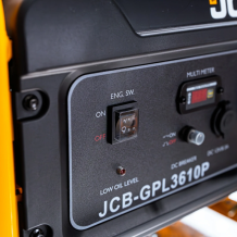 JCB GPL3610P Benzininis generatorius 3.6kW, 230V AVR