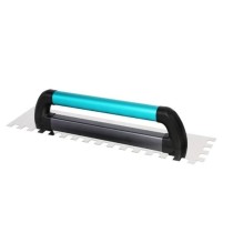 BIHUI XXL dantyta glaistyklė / šukos klijams 480 x 120mm, 12mm dantukai, plati rankena