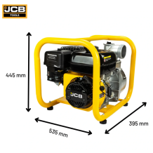JCB-WP80P24 Benzininis vandens siurblys 7.5Ag, 80mm