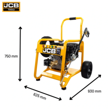 JCB-PW7532P24 Benzininė aukšto slėgio plovykla 7.5Ag, 10.7l/min