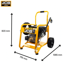 JCB-PW15040PP24 Benzininė aukšto slėgio plovyklė 15Ag, 275bar