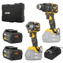 JCB-18PKIT-2 Akumuliatorinių įrankių rinkinys 18V, 75Nm