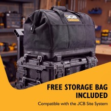 JCB-18PKIT-8 akumuliatorinių įrankių rinkinys 18V, 160Nm, 5 įrankiai