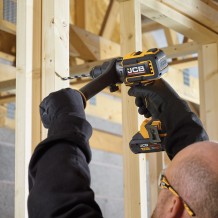 JCB-18PCD-160 akumuliatorinis smūginis gręžtuvas-suktuvas 18V, 160Nm