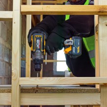 JCB-18PCD-160-5 akumuliatorinis smūginis gręžtuvas-suktuvas 18V, 160Nm, 2x5.0Ah