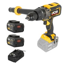 JCB-18PCD-160-5 akumuliatorinis smūginis gręžtuvas-suktuvas 18V, 160Nm, 2x5.0Ah