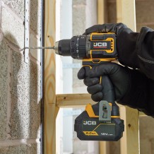 JCB-18PCD-75 akumuliatorinis smūginis gręžtuvas-suktuvas 18V, 75Nm