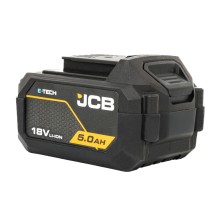 JCB-18PCD-75-5 akumuliatorinis smūginis gręžtuvas-suktuvas 18V, 75Nm, 2x5.0Ah
