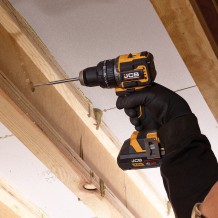 JCB-18PCD-75-5 akumuliatorinis smūginis gręžtuvas-suktuvas 18V, 75Nm, 2x5.0Ah