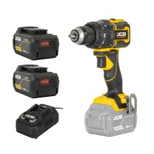 JCB-18PCD-75-5 akumuliatorinis smūginis gręžtuvas-suktuvas 18V, 75Nm, 2x5.0Ah