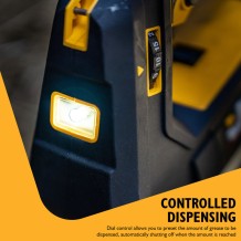 JCB-18PGG-VS Akumuliatorinis tepalo švirkštas 18V, 700bar