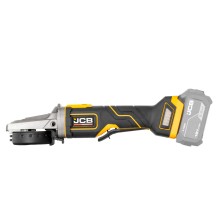 JCB-18PFAG-125 Akumuliatorinis kampinis šlifuoklis plokščia galva 18V, 125mm
