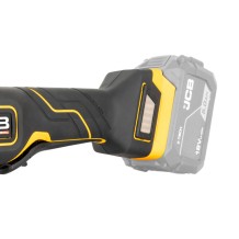 JCB-18PFAG-125 Akumuliatorinis kampinis šlifuoklis plokščia galva 18V, 125mm
