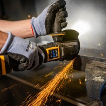 JCB-18PFAG-125 Akumuliatorinis kampinis šlifuoklis plokščia galva 18V, 125mm