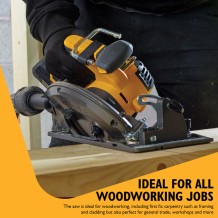 JCB-18PCS-185 Akumuliatorinis diskinis pjūklas 18V, 185mm