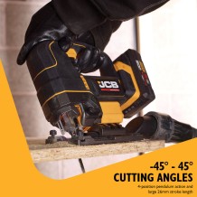 JCB-18PJS-DG Akumuliatorinis siaurapjūklis 18V, 135mm