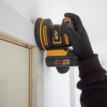 JCB-18POS-125 Akumuliatorinis ekscentrinis šlifuoklis 18V, 125mm