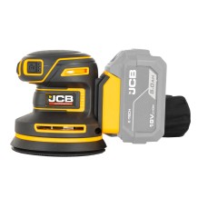 JCB-18POS-125 Akumuliatorinis ekscentrinis šlifuoklis 18V, 125mm